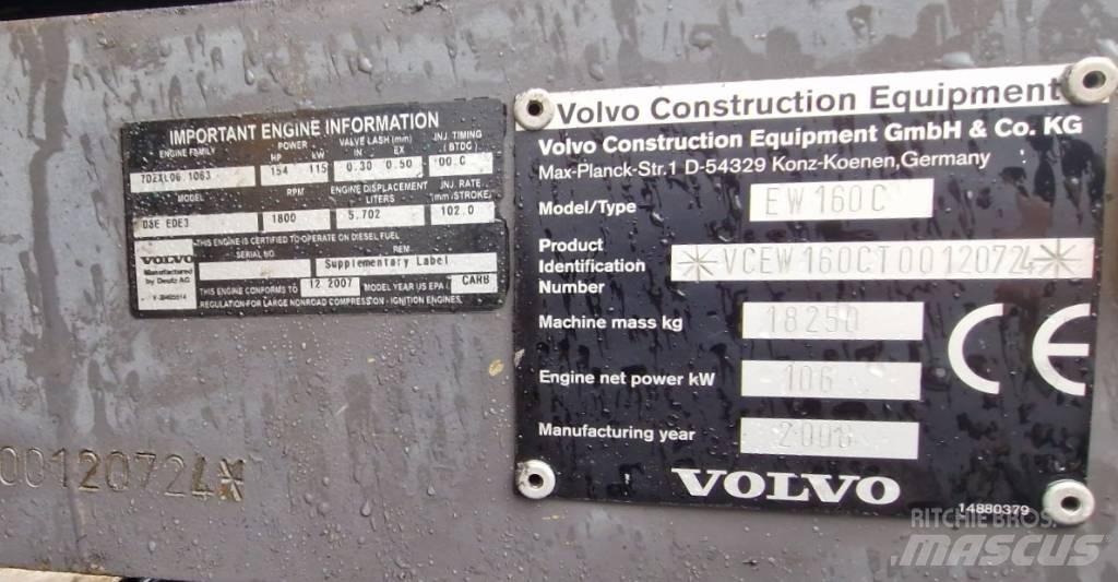 Volvo EW160C Hjulgrävare
