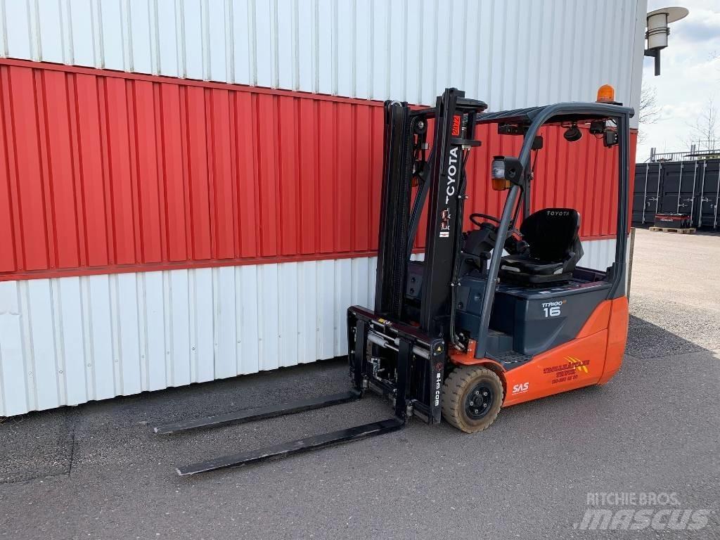 Toyota FBET 16 Elmotviktstruckar