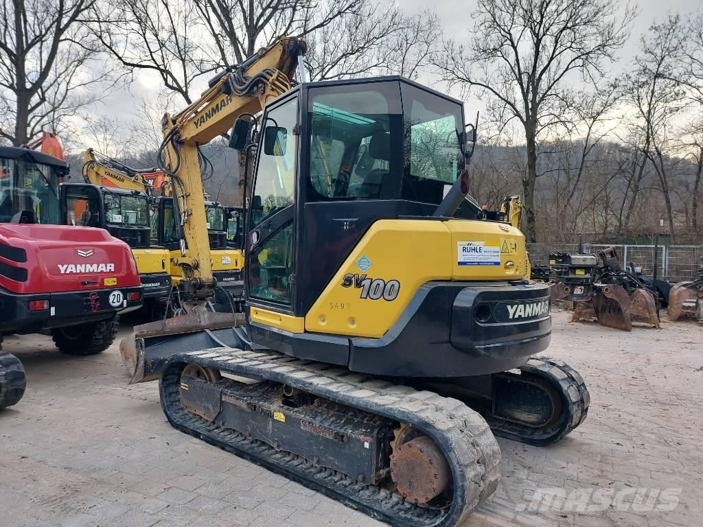 Yanmar SV 100 Midigrävmaskiner 7t - 12t