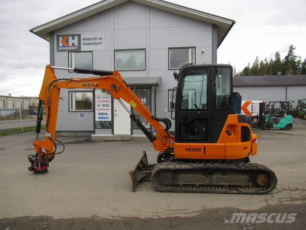 Hanix H 55 DR Minigrävare < 7t