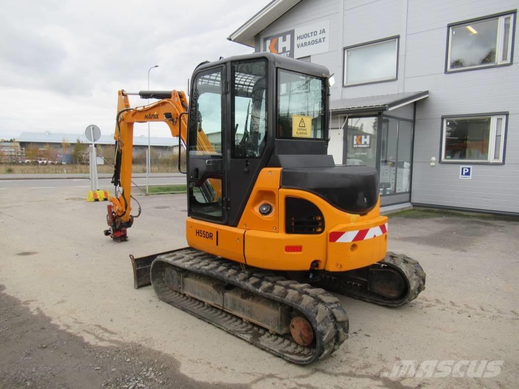 Hanix H 55 DR Minigrävare < 7t