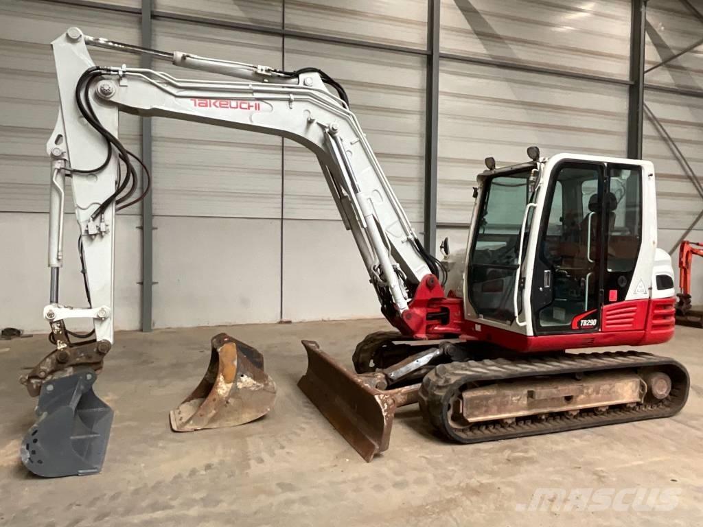 Takeuchi TB 290 Midigrävmaskiner 7t - 12t