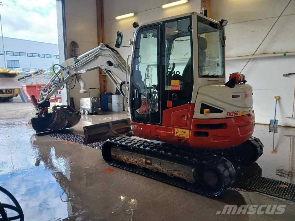 Takeuchi TB 260 Minigrävare < 7t