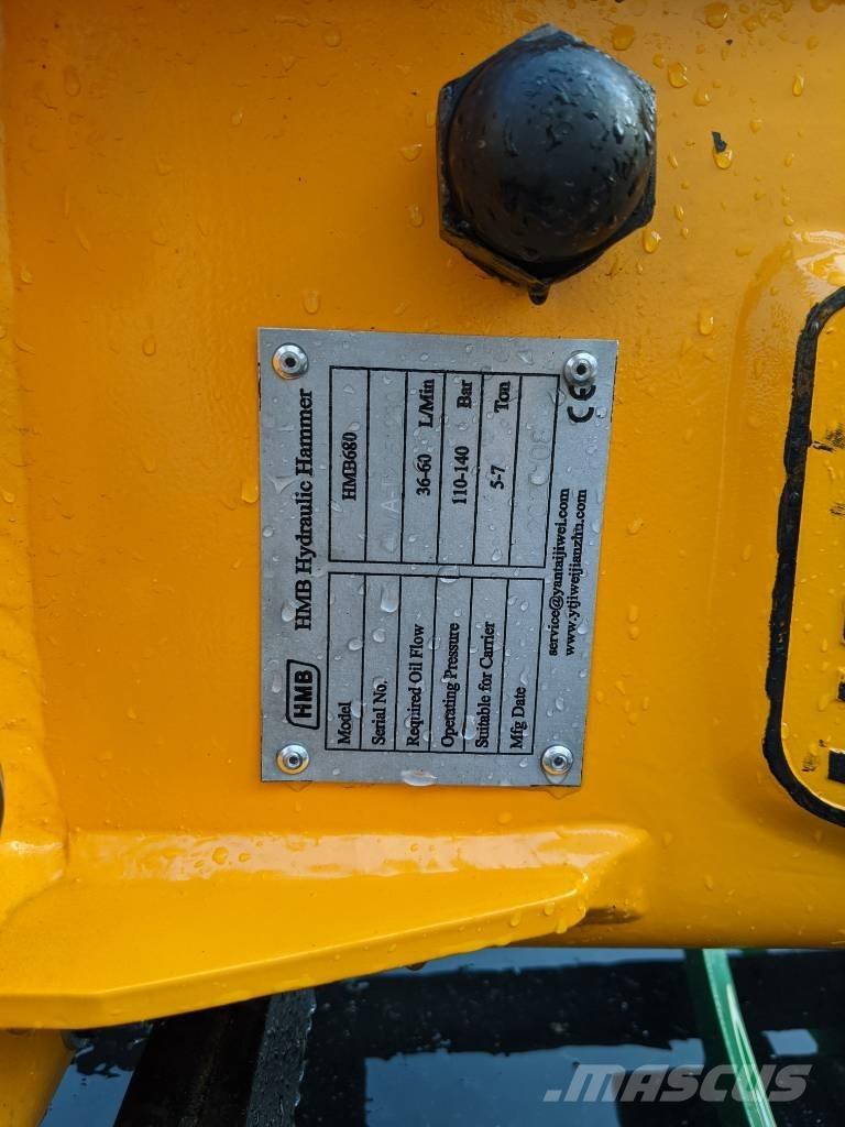  Hanmen HMB680 Hydraulhammare