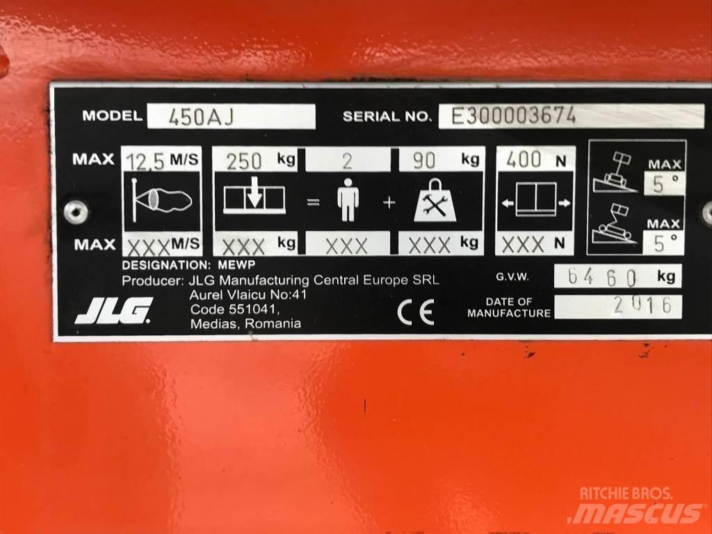 JLG 450 AJ Bomliftar