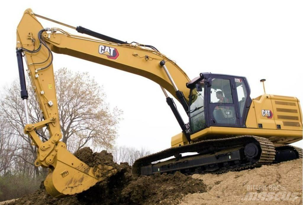 CAT 326 F UTHYRES Bandgrävare