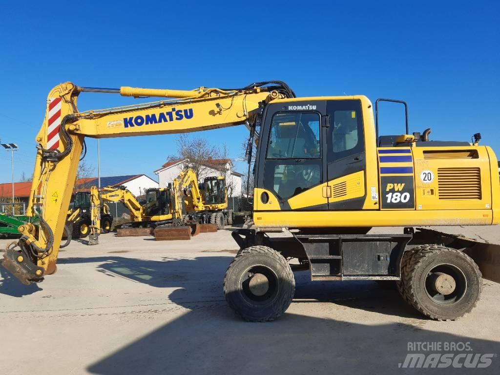 Komatsu PW180-11 Hjulgrävare
