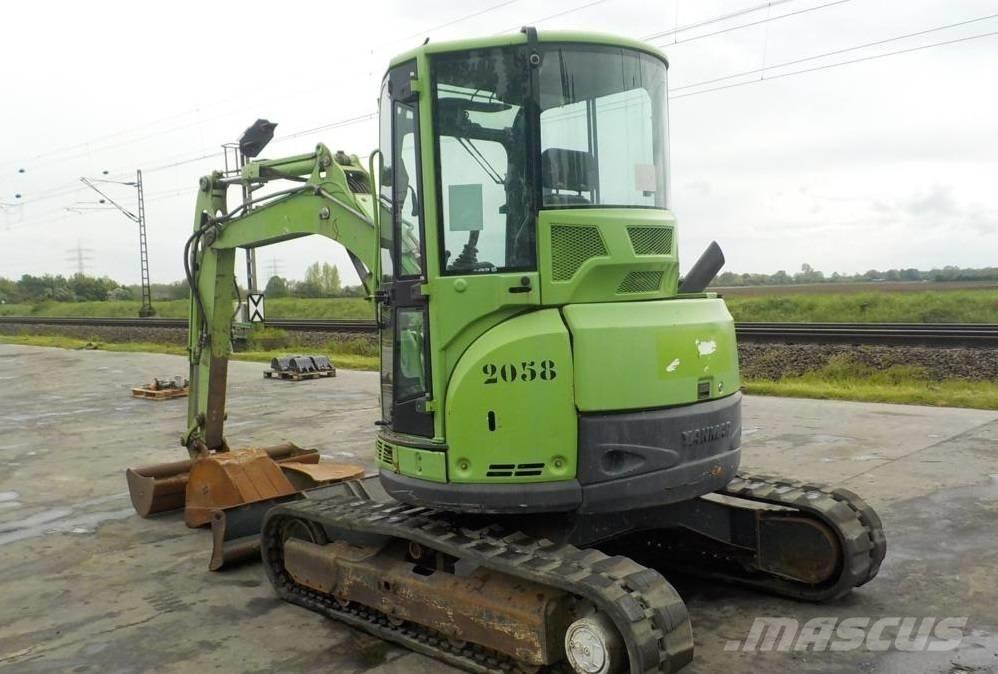 Yanmar Vio 50 U Minigrävare < 7t