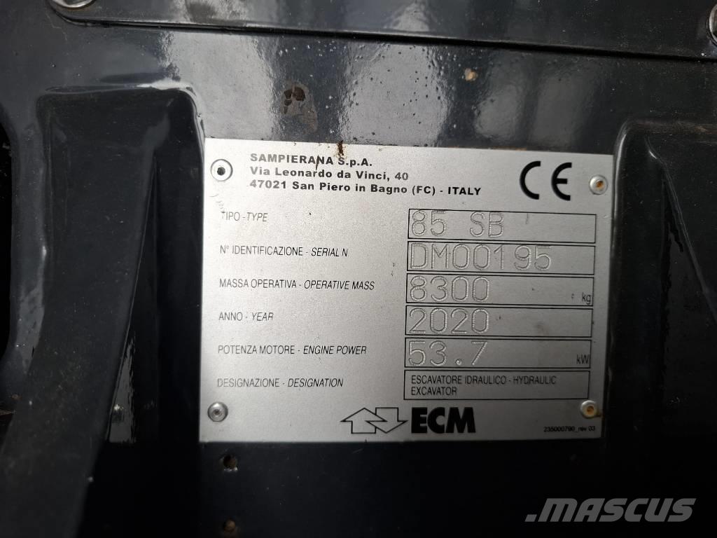 ECM 85 SB Midigrävmaskiner 7t - 12t