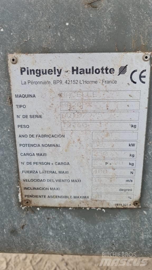 Haulotte HA 20 PX Bomliftar