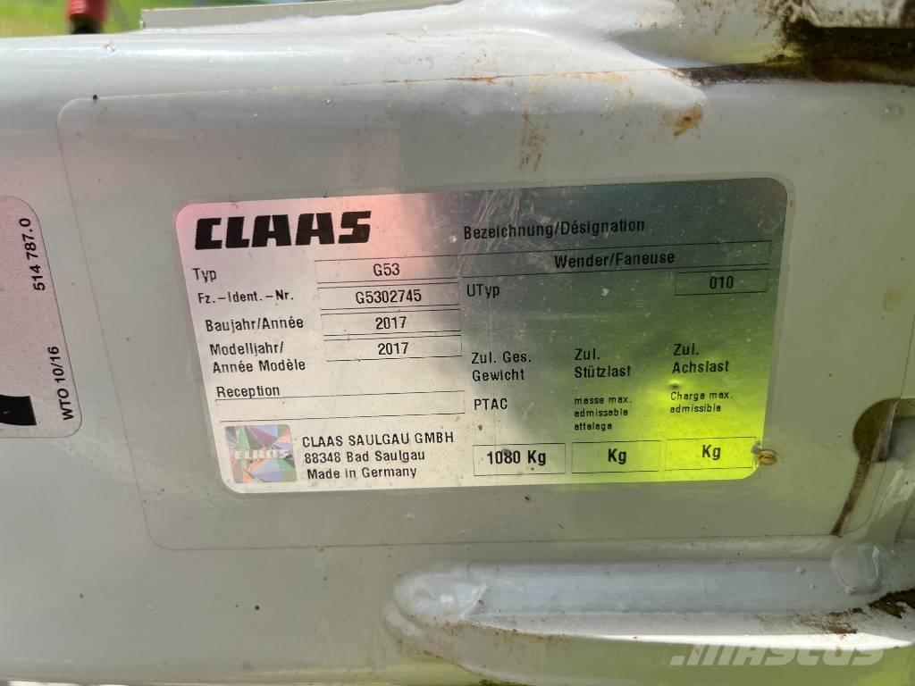 CLAAS Volto 800 Vändare och luftare
