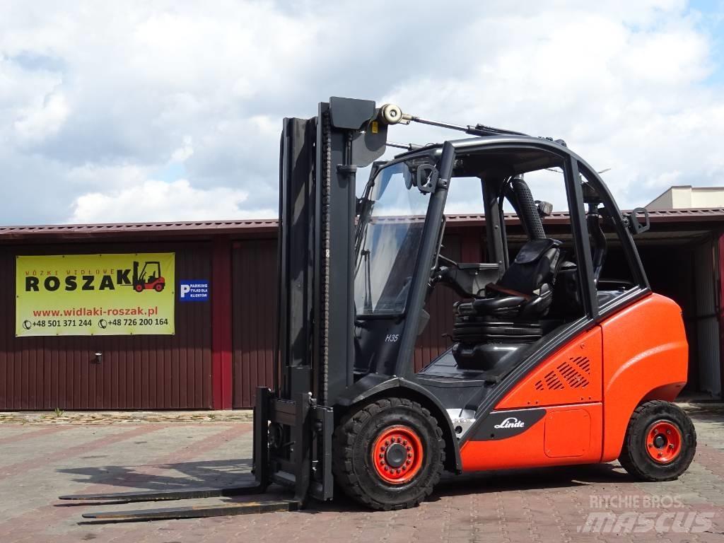 Linde H35D-02 Dieselmotviktstruckar