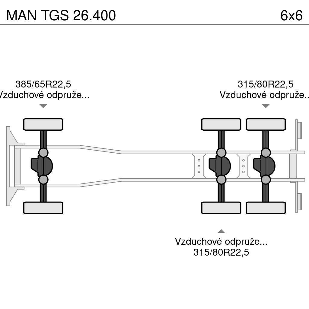 MAN TGS 26.400 Tippbilar