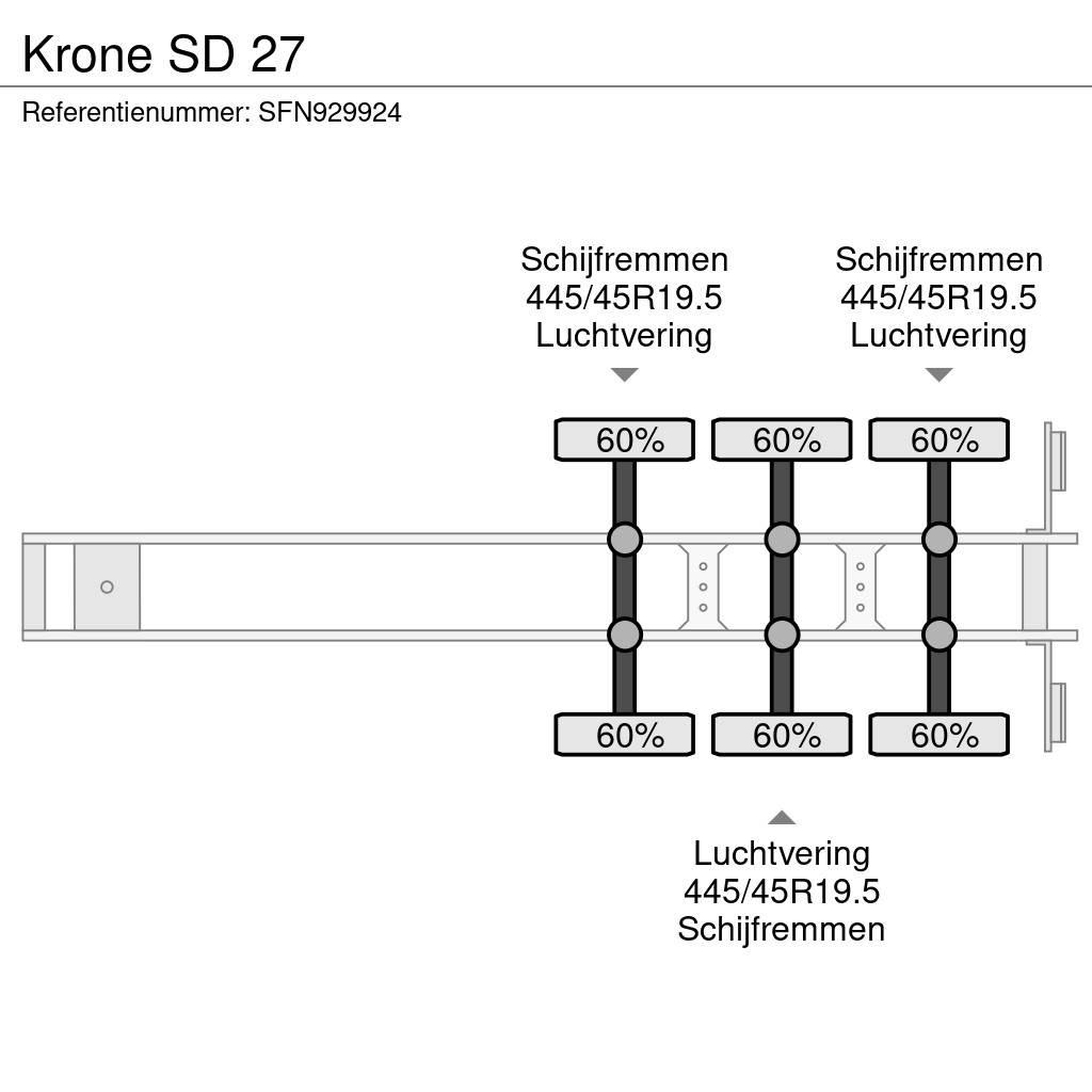 Krone SD 27 Flaktrailer