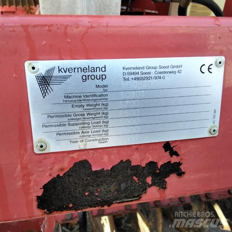 Kverneland MSC 400 Såmaskiner