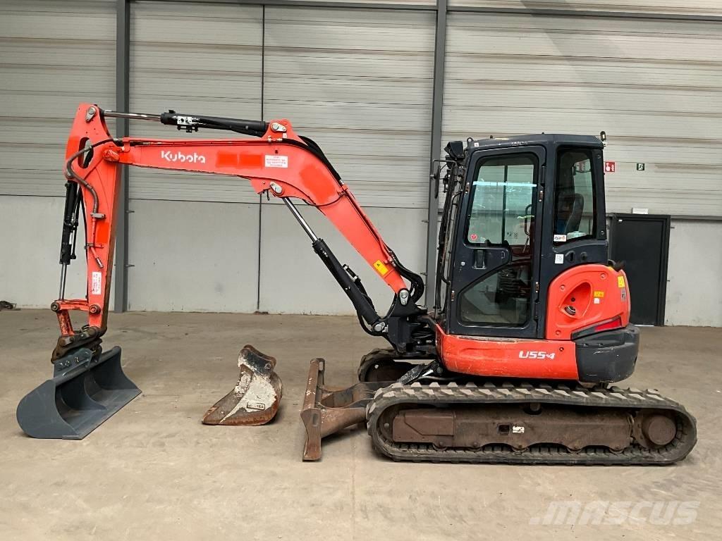 Kubota U 55-4 Minigrävare < 7t