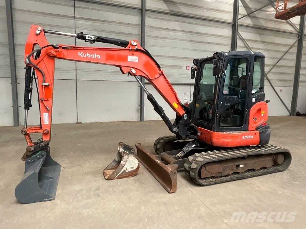 Kubota U 55-4 Minigrävare < 7t