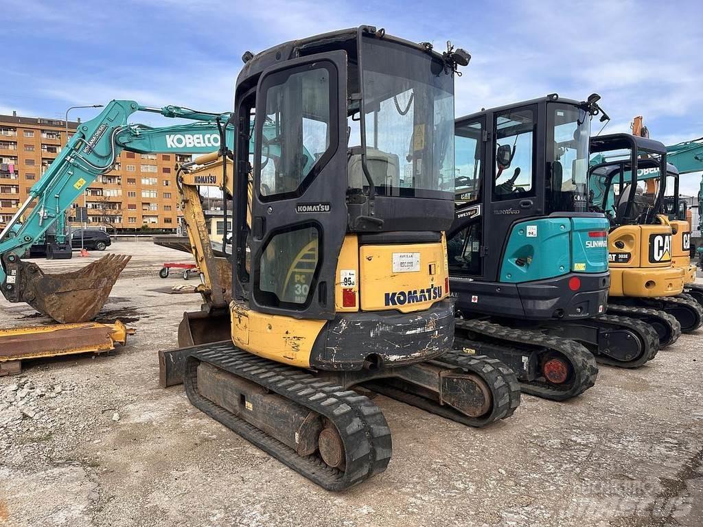 Komatsu PC30 Minigrävare < 7t