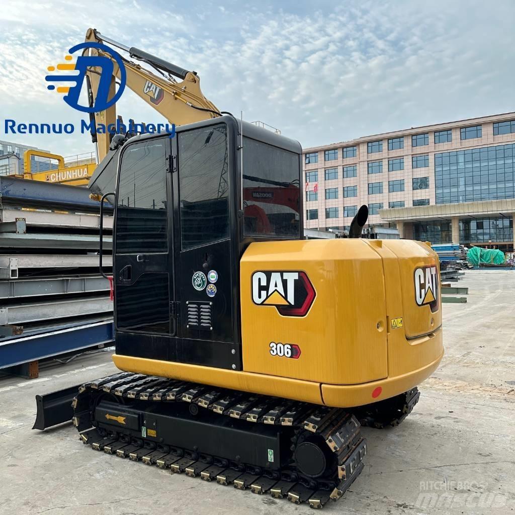 CAT 306E with rubber Minigrävare < 7t