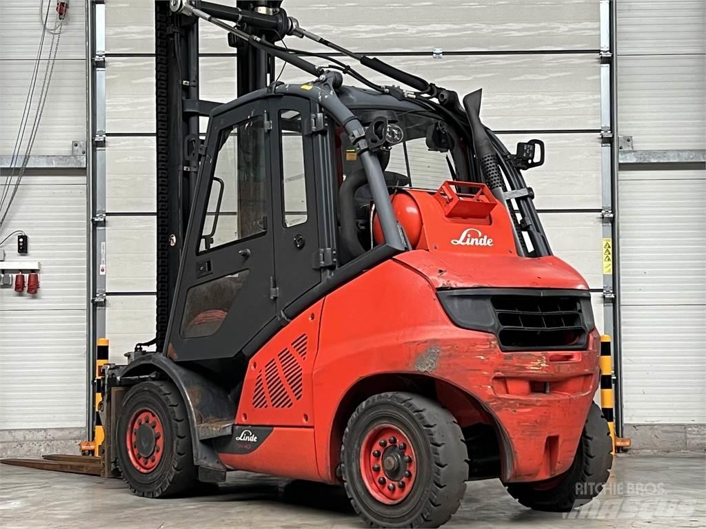 Linde H40T-02 Gasolmotviktstruckar