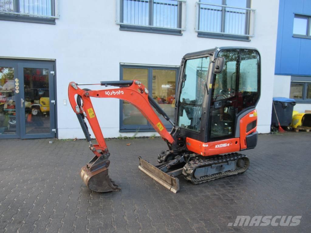 Kubota KX 016-4 Minigrävare < 7t