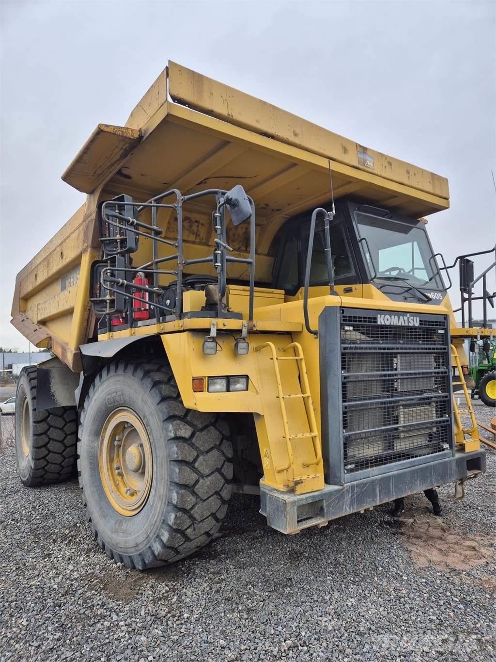 Komatsu HD605 Midjestyrd dumper