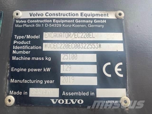 Volvo EC220EL Bandgrävare