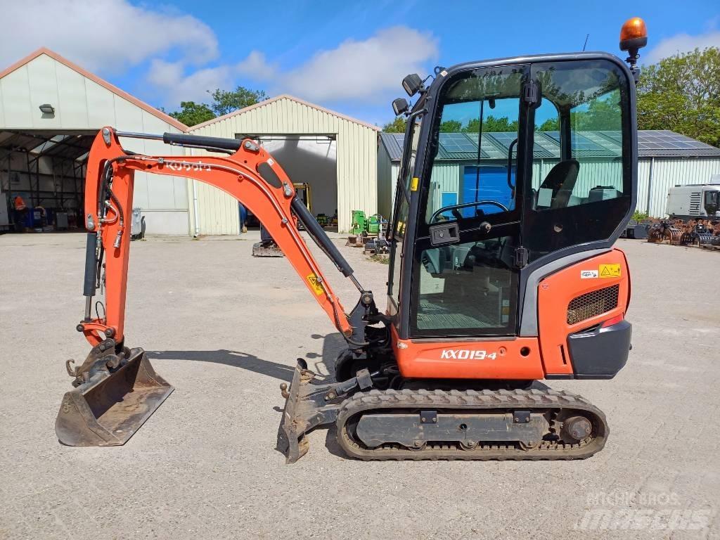 Kubota KX 019-4 Minigrävare < 7t