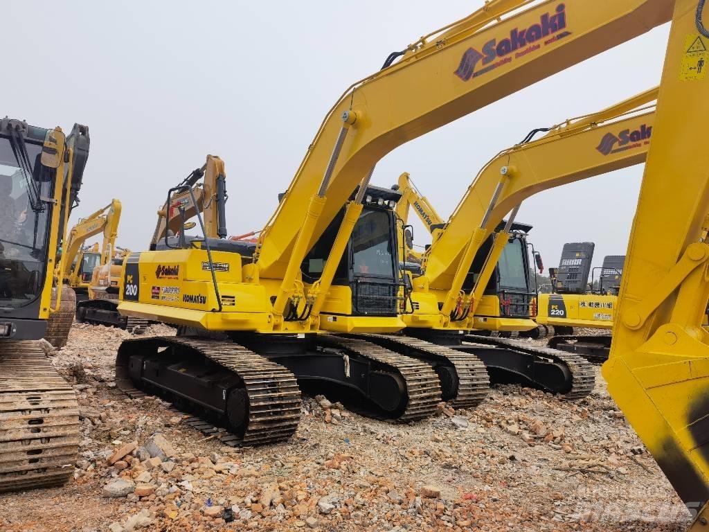 Komatsu pc200-8 Bandgrävare