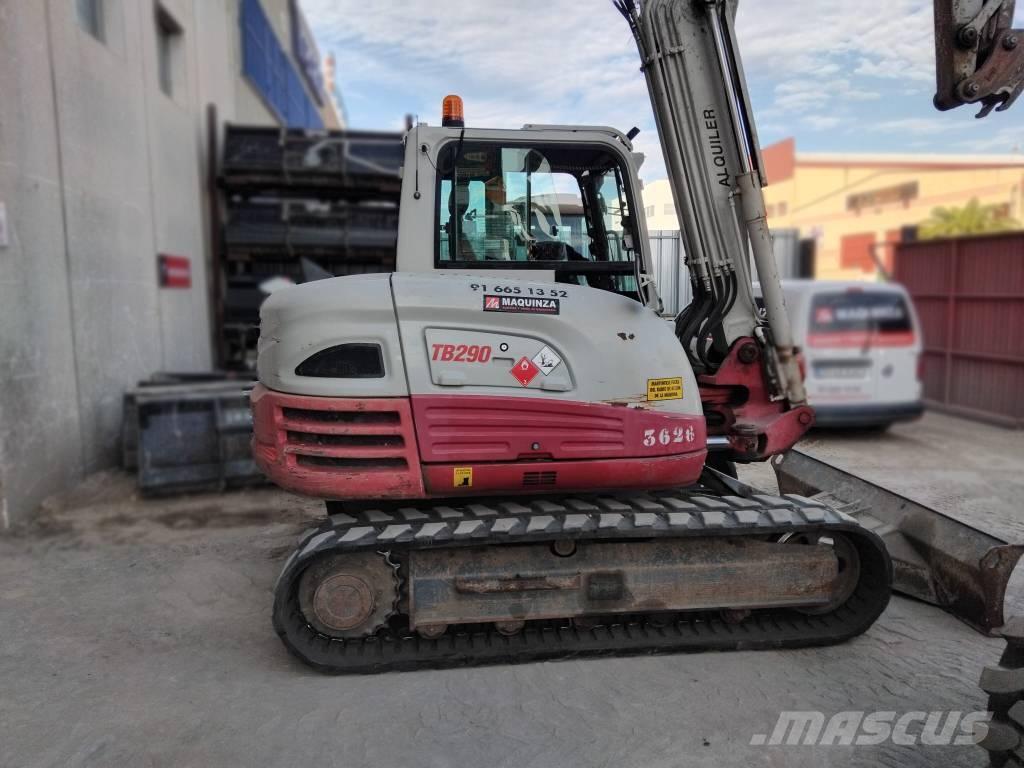 Takeuchi TB290 Minigrävare < 7t