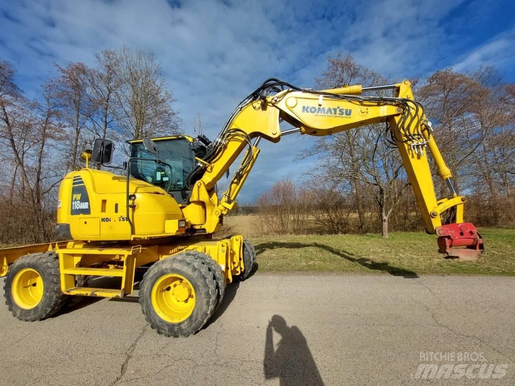 Komatsu PW 118 MR -8 Hjulgrävare