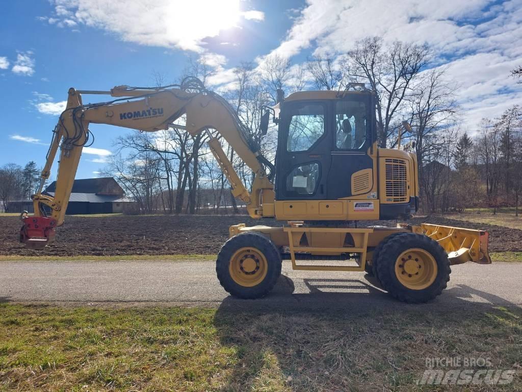 Komatsu PW 118 MR -8 Hjulgrävare