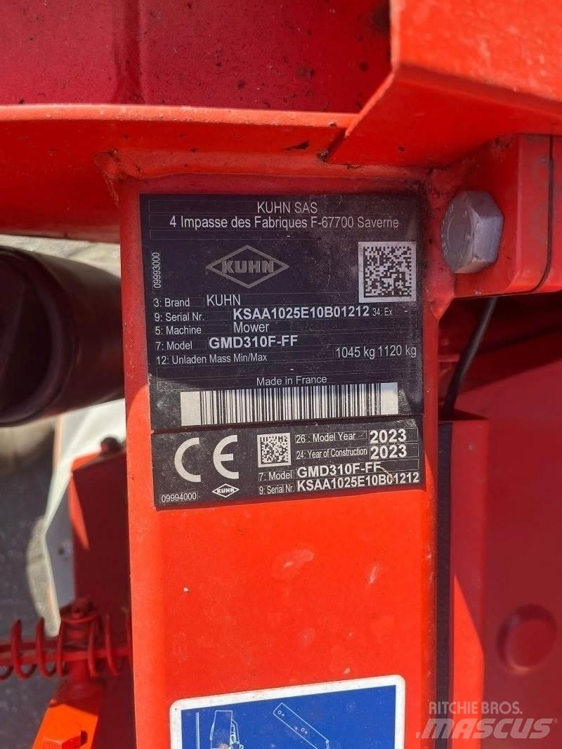 Kuhn GMD 310F Slåtterkrossar