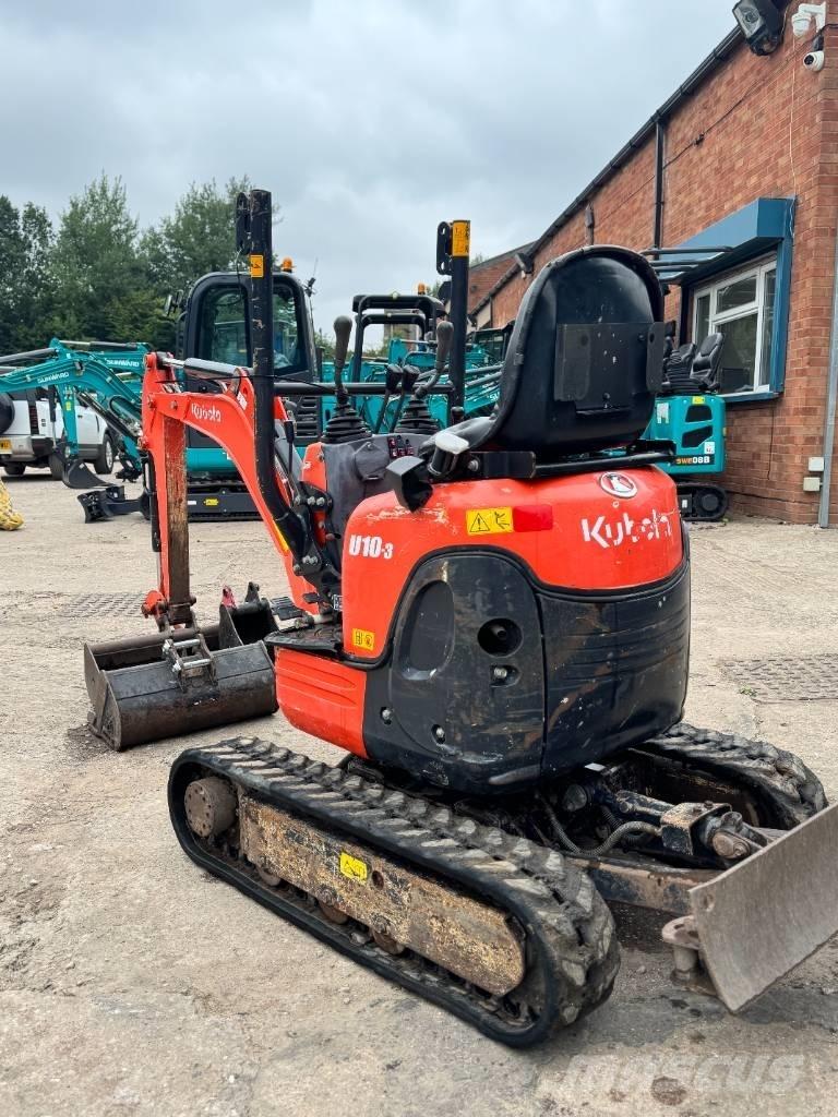 Kubota U 10 Minigrävare < 7t