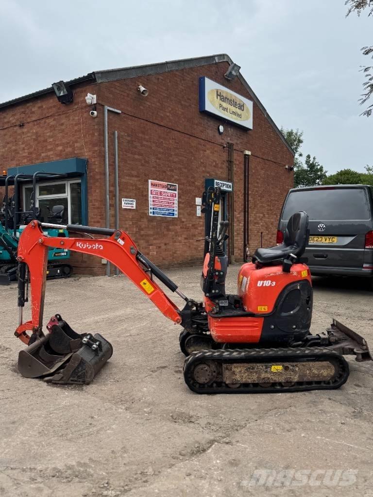 Kubota U 10 Minigrävare < 7t
