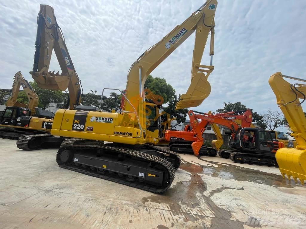 Komatsu PC 220 Bandgrävare