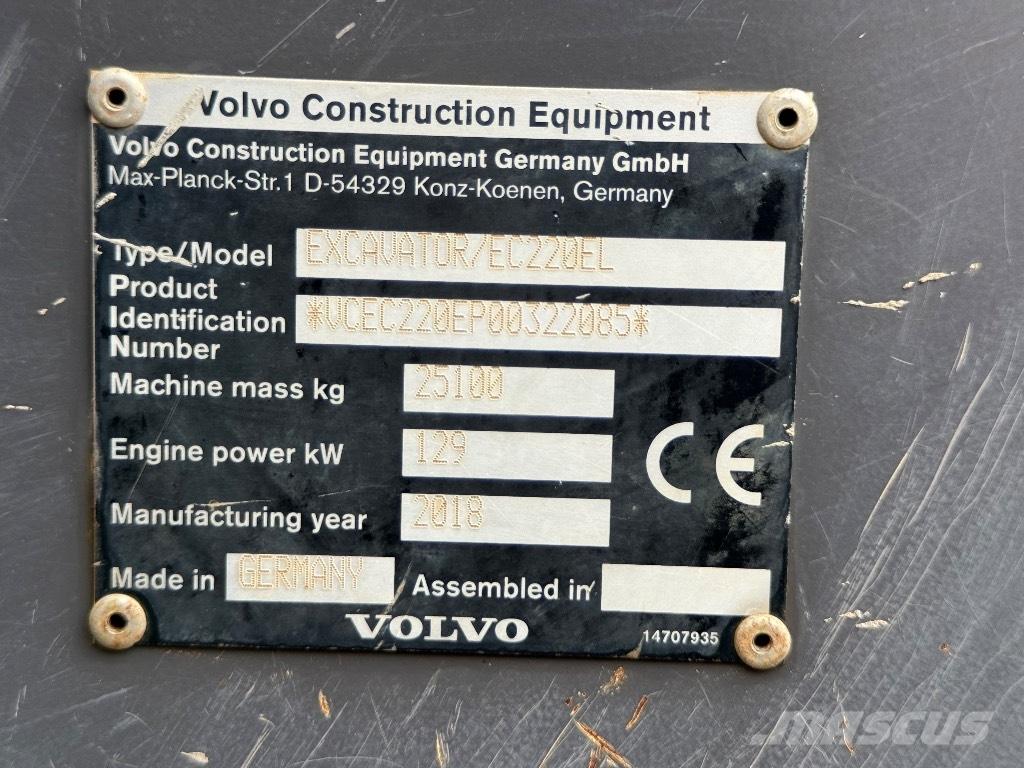 Volvo EC 220 EL Bandgrävare