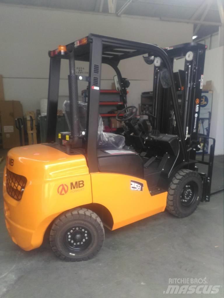  MB CPCD25T8-S4S Dieselmotviktstruckar