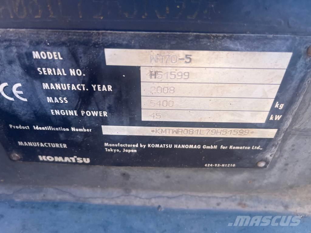 Komatsu WA 70-5 Minilastare