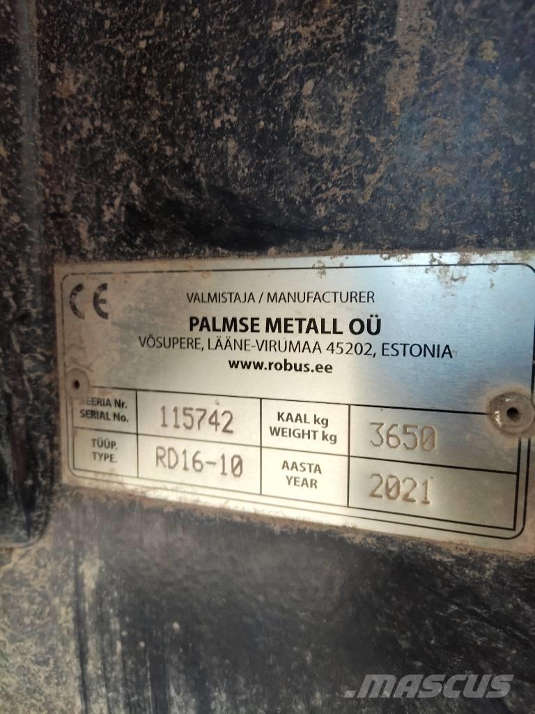 Robus RD16-10 Hardox Tippvagnar