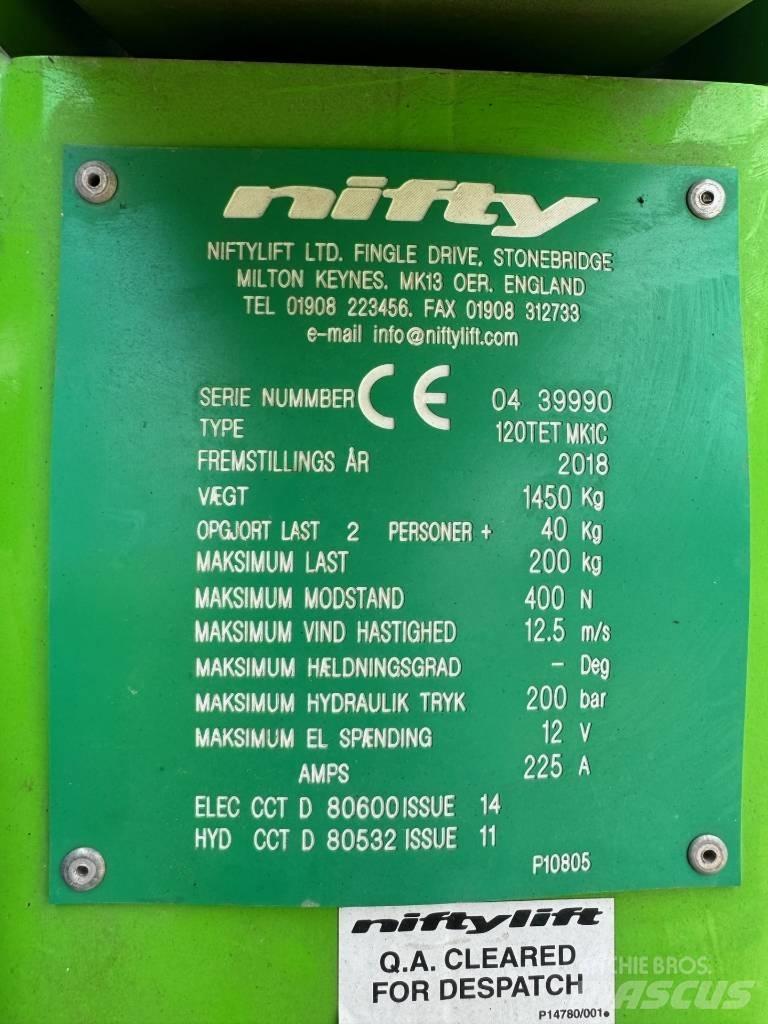 Niftylift 120 T Skylift