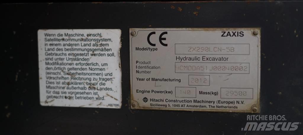 Hitachi ZX 290 Bandgrävare