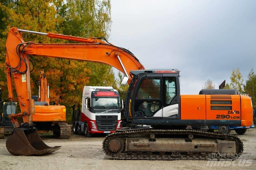 Hitachi ZX 290 Bandgrävare