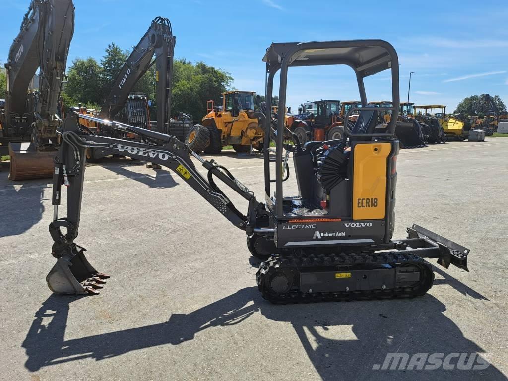 Volvo JECR18E Minigrävare < 7t