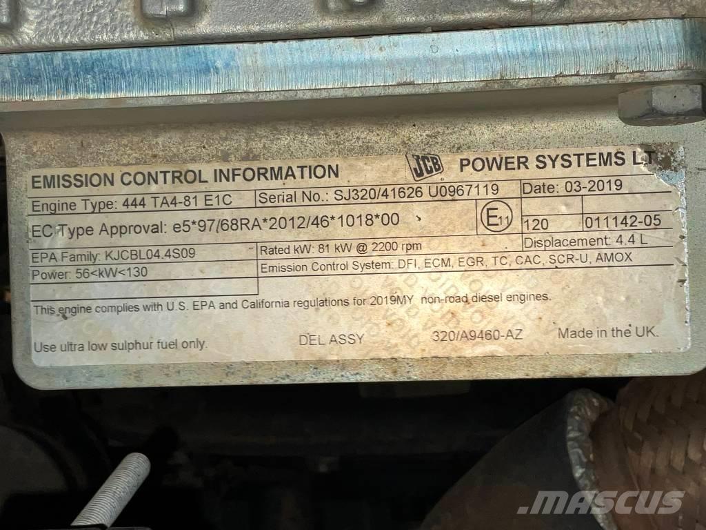 JCB JS 145 LC Bandgrävare