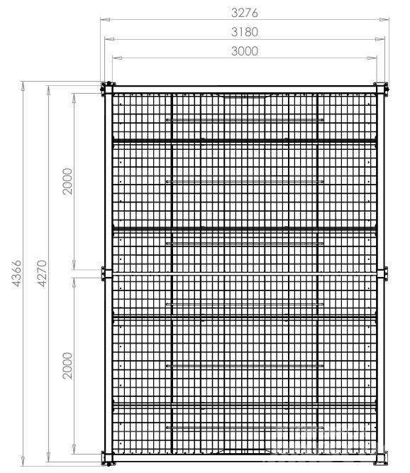  Grain intake pit 3x4 Avlastarbord