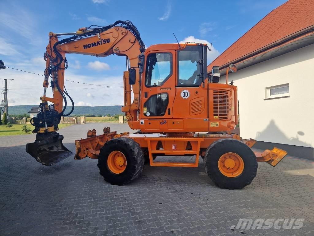 Komatsu PW110 Hjulgrävare