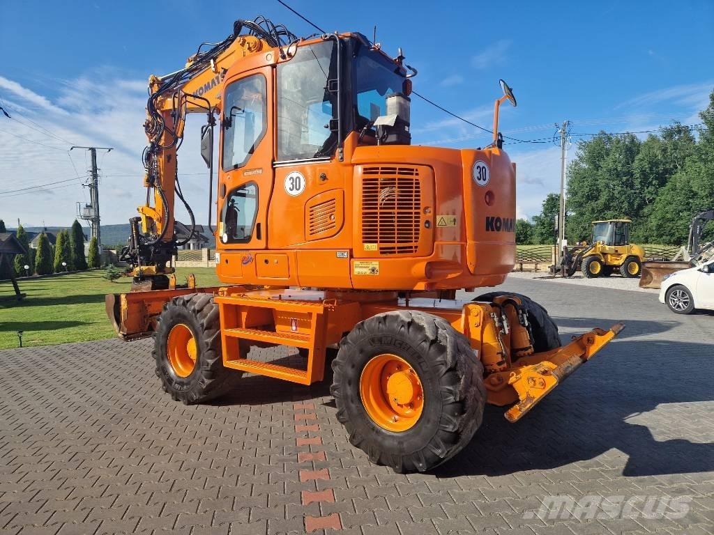 Komatsu PW110 Hjulgrävare