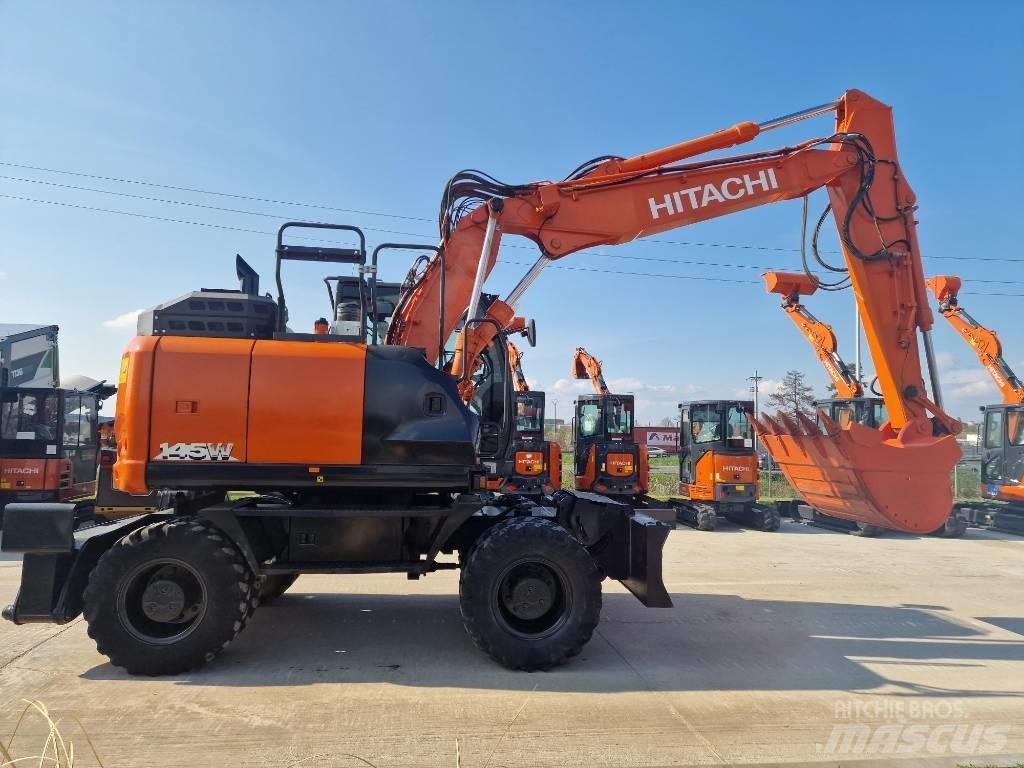Hitachi ZX 145 W-6 Hjulgrävare