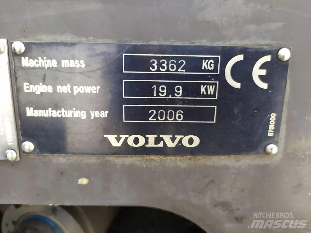 Volvo ECR 38 Minigrävare < 7t